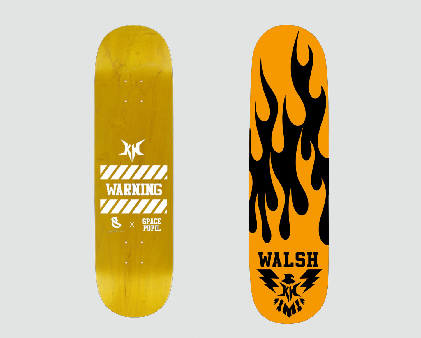 Kye Walsh "Orange Flame" Pro Deck